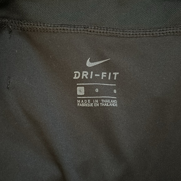 Nike Dri Fit Black Patterned Running Shorts - Picture 2 of 3